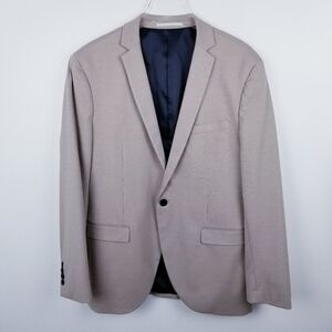 TOPMAN Stone Jersey Men's Blazer 42R